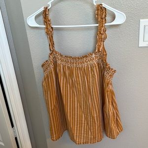 Banana Republic Ruched Top Tank.  Size Medium.